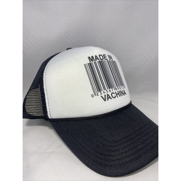 Made In VACHINA Trucker Hat Mesh Hat snapback hat adjustable - Picture 2 of 4